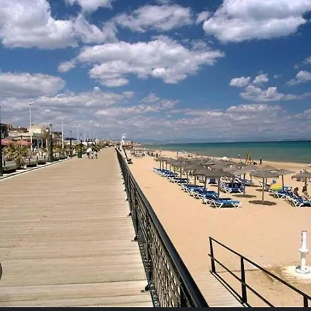 Luxury With Pool 1st Line The Sea טורבייחה